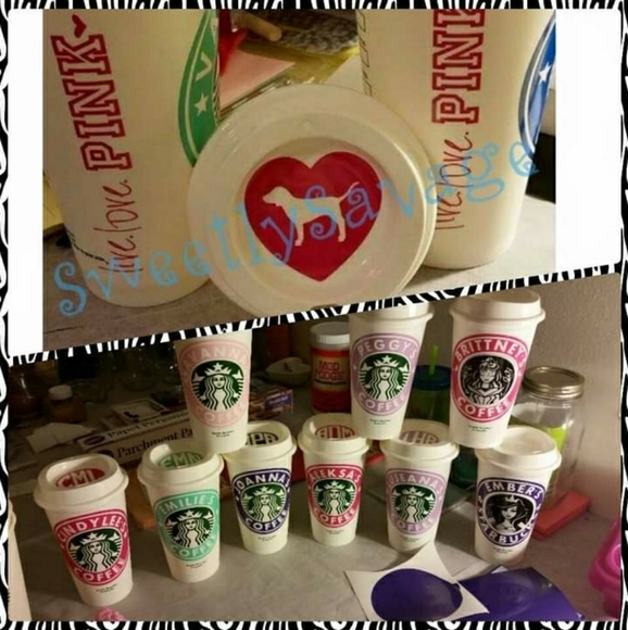 Custom Starbucks resuable Coffee Cup - Picture 7 of 7